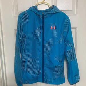 Under Armour Vibrant Blue Patterned Jacket